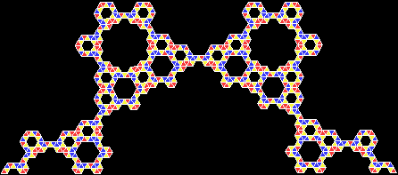 Triangle fractal 3 split image 6