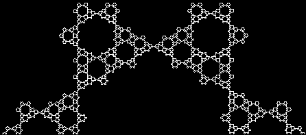 Triangle fractal 3 split image 8