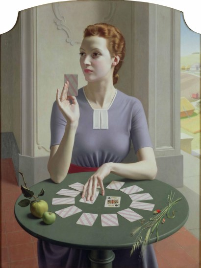Meredith Frampton's A Game of Patience (1937)