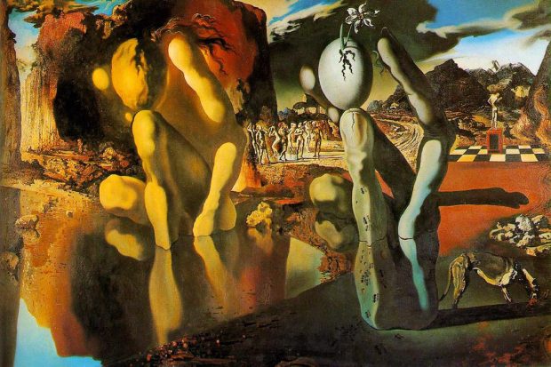 The Metamorphosis of Narcissus by Salvador Dalí