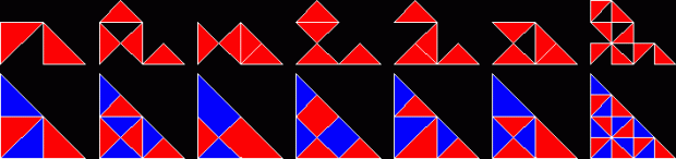 right triangle rep-tiles