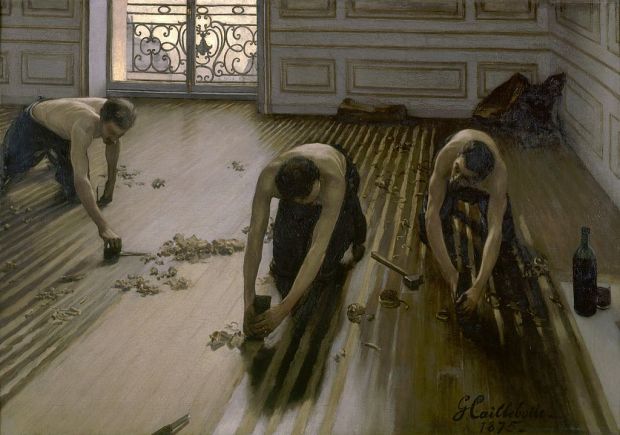 Gustave Caillebotte, Les Raboteurs de parquet (1875).