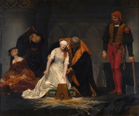 Le Supplice de Jane Grey, Paul Delaroche (1833)