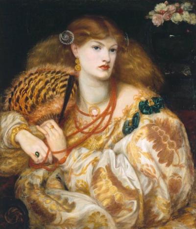 Monna Vanna 1866 Dante Gabriel Rossetti 1828-1882 Purchased with assistance from Sir Arthur Du Cros Bt and Sir Otto Beit KCMG through the Art Fund 1916 http://www.tate.org.uk/art/work/N03054