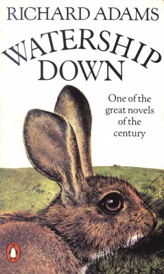Watership Down by Richard Adams with cover by Pauline Baynes