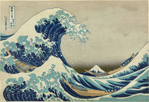 The Great Wave off Kanagawa by Katsushika Hokusai (1760–1849)