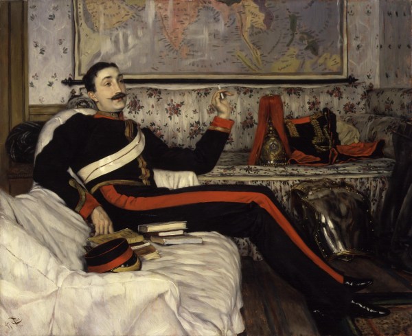 Frederick Gustavus Burnaby by James Tissot (1870)